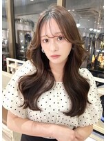 フォルテ 表参道店(FORTE) 韓国マッシュ前髪アンブレラカラー,こなれミディイメチェン