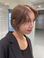 トルネード(TORNADO) 海外ヘア カーテンバング ベージュボブ フェイスレイヤー t728