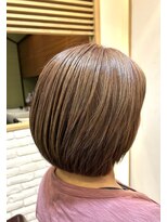 ヘアー グリーン(hair green) 30代40代50代/ショートボブ/白髪ぼかしボブ