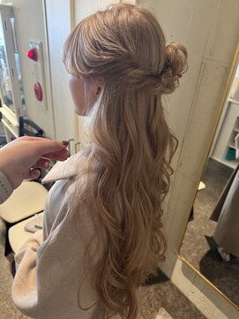 エムドット ヒロシマ(m. HIROSHIMA) ハイトーン×スーパーロング×ヘアセット