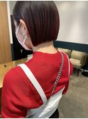 ボブ×ボルドーカラー【stylist川口】