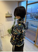 ショートボブ
