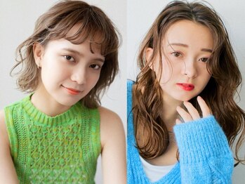 ムジン(MUJIN)の写真/ケアブリーチ使用で髪への負担/ダメージを極限まで抑え、ツヤ＆透明感のある鮮やかな発色を実現★