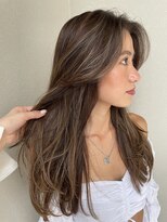 ノラギンザユー(NORA GINZA/U)&nbsp;グレージュハイライト外国人ハイライト