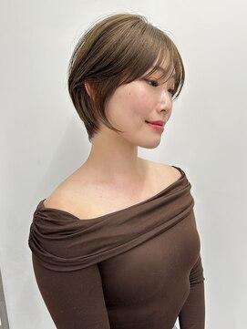 エアー 横浜(AIR) 【寺本】くびレイヤーエモージュバングイメチェン愛されショート