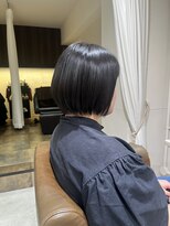 フレーム へアアンドトリートメント 天王寺北口店(FRAME)&nbsp;ナチュラルショートボブ