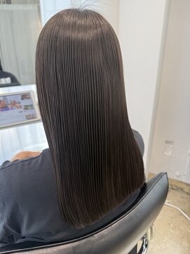 ウェアーズ(WARES) 切りっぱなし×オリーブベージュ　オリーブグレー