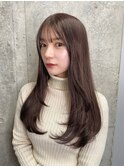 シンプルだから美しい　涼風ストレートヘア　髪質改善ストレート