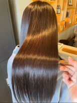 リタ 枚方(Rita) 髪質改善トリートメントロング×秋の暗髪◎うる艶美髪ストレート