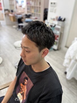 エルフ(elf) 姫路メンズ/束間アップバングスパイキー