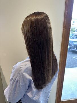 スリー(THREE) くびれヘア/アプリコットオレンジ/夏のヘアアレンジ/蟹江