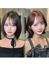 縮毛矯正で叶える、自然で柔らかなボブスタイル