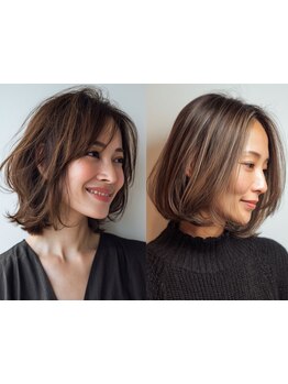 経験豊富なカラーリストが叶える*ダメージレスで気になる白髪をしっかりカバー*[名古屋/中川/韓国/学割U24]