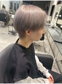 ホワイトメッシュ/ツイスト/ツイスパ/パーマ/メンズ/眉毛