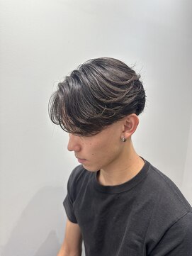 ジュール メンズ 大分(Joule men's) フェザーパーマ/スパイキーショート/センターパート/[大分駅]