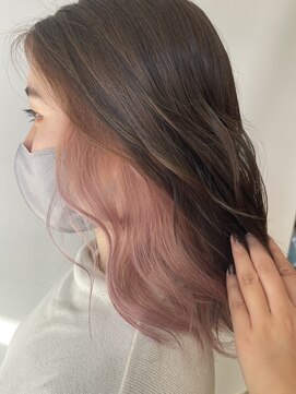 ヘアデザイン ファブロ(hair design FABRO.) インナーカラー/ケアブリーチ/髪質改善