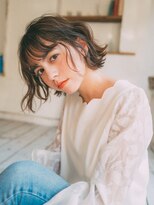 エーバイフー 江坂店(A BY WHO)&nbsp;A BY WHO江坂/大人ニュアンスボブ/透明感カラー