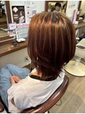 ミディアムレイヤー×ハイライト[20代/30代/40代/50代/60代]