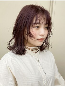 ブリーチなしカラーブリーチ無しダブルカラー冬カラー