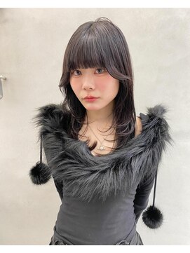 キピ(KIPI) 【ユリナ】黒髪ハッシュカット