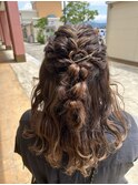 【岡谷市イルフプラザ1F/美容室マルシェ】_ヘアセット