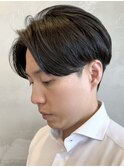 横浜西口ニュアンスパーマフェザーパーマセンターパートウルフ