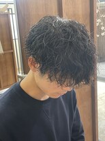 シンエノム(Shin enom) メンズツイストスパイラルパーマ無造作マッシュ韓国風パーマ