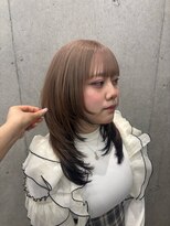 アジールヘア 赤羽駅南口店(agir hair)&nbsp;ハッシュカット×デザインカラー　赤羽