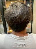 ナチュラルマッシュショート