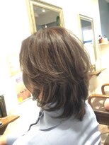 ヘアー グリーン(hair green) 40代50代60代/エレガントレイヤー巻き髪/ゆる内巻き