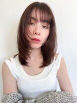 オーリーエトワ 御器所(oorry.etwa)&nbsp;【OORRY.etwa】大人顔まわりシャギーレイヤー