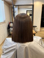 アールヘア(ar hair)&nbsp;髪質改善縮毛矯正でツヤと柔らかさを