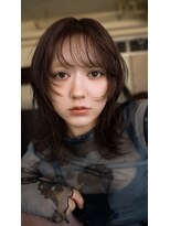 シュシュ 宜野湾店(chou chou)&nbsp;ダークパープル/ナチュラルショート/夏のヘアアレンジ/