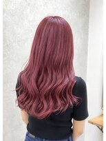 エニル 春日部店(enil)&nbsp;◎大人可愛いチェリーピンクブラウン×艶ヴェール◎