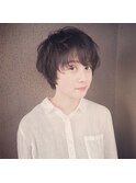 ナチュラルショートボブ