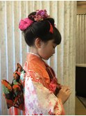 七五三ヘア