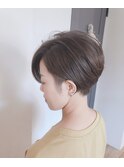 クールなショートボブ