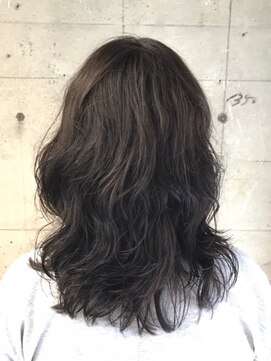 オッソ(OSSO) ダークアッシュ_ブランジュダブルバング