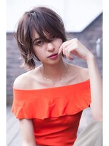 オースティン 錦糸町(AUSTIN)&nbsp;AUSTIN くせ毛風無造作カール×丸みショートボブミディ