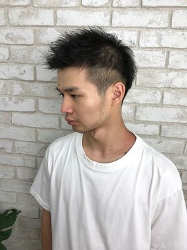 プライズ アイリス 池袋東口店(prize Iris) ショートレイヤー ソフトツーブロック MEN'S HAIR　池袋