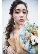 マイ ヘア デザイン 岡崎(MY hair design) おろし編みサイドアレンジ