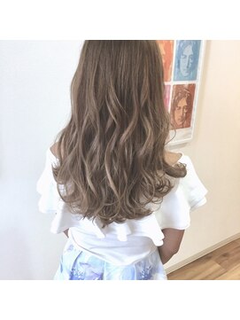 サンマルサン(303) 【303 HAIR AND TREATMENT】フォギー  ミルクティー×セミロング