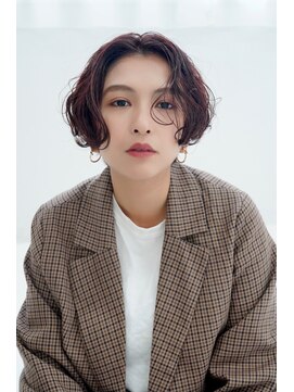 ヘアリゾート粋 新宿三丁目本店 ハンサムショート/チェリーブラウン♪