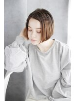 リチュエルアンドモリス プラスエヌ(RITUEL&MORIS+n)&nbsp;20代30代40代　外国人風イルミナボブ【守山】