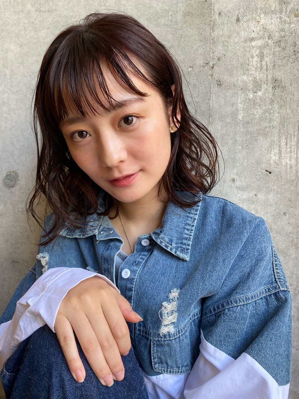 似合わせカット+シャンプー　\3850