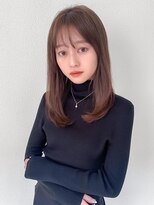 オーブ ヘアー リヨン 西宮北口店(AUBE HAIR lyon) 20代・30代_モカブラウン