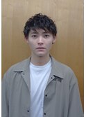 ツイストスパイラルパーマ ツーブロック