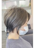 大人美人ショートボブ