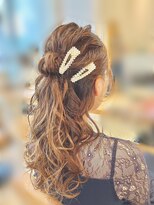 オートル 綱島店(AUTRE by FUGA hair)&nbsp;ハーフアップスタイル/お団子ヘア/20代30代40代50代
