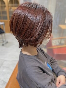 ズール 武蔵新城店(ZU-LU) 外ハネショート☆/グレージュカラー◎20代30代40代50代